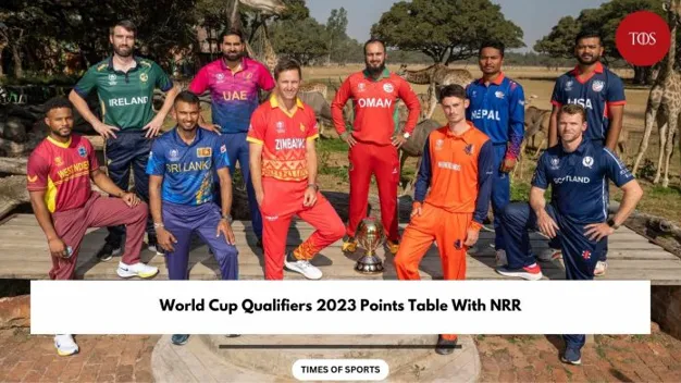 Follow the Cricket World Cup Qualifiers 2023 Points Table Super Six Schedule on Vegas11