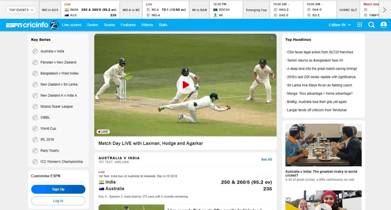 Experience Unparalleled Cricket Action with Vegas11's Live Video Streaming Today- Catch Every Match!