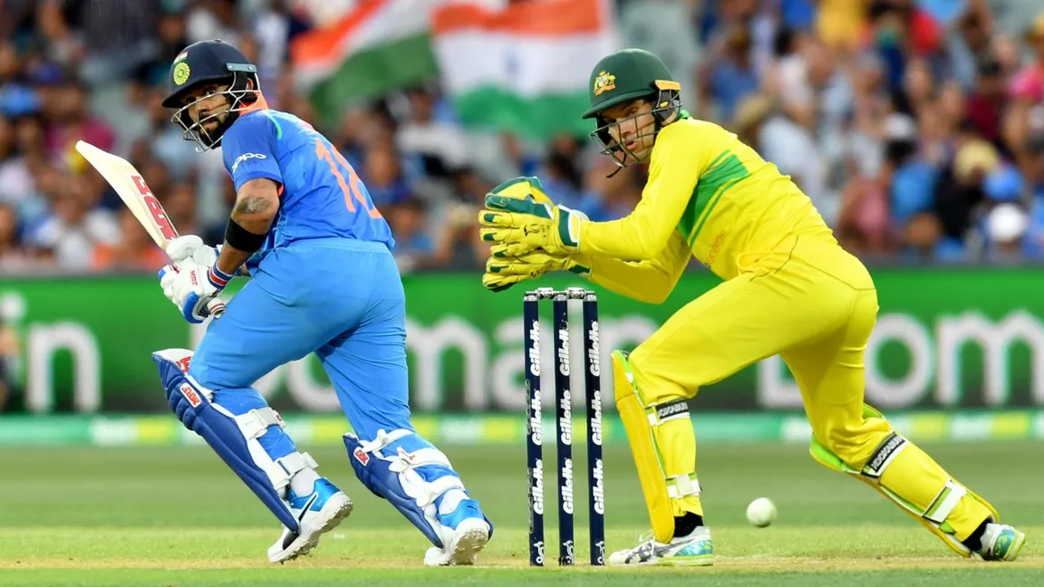 Experience Live Cricket Scores as India takes on Australia with Vegas11