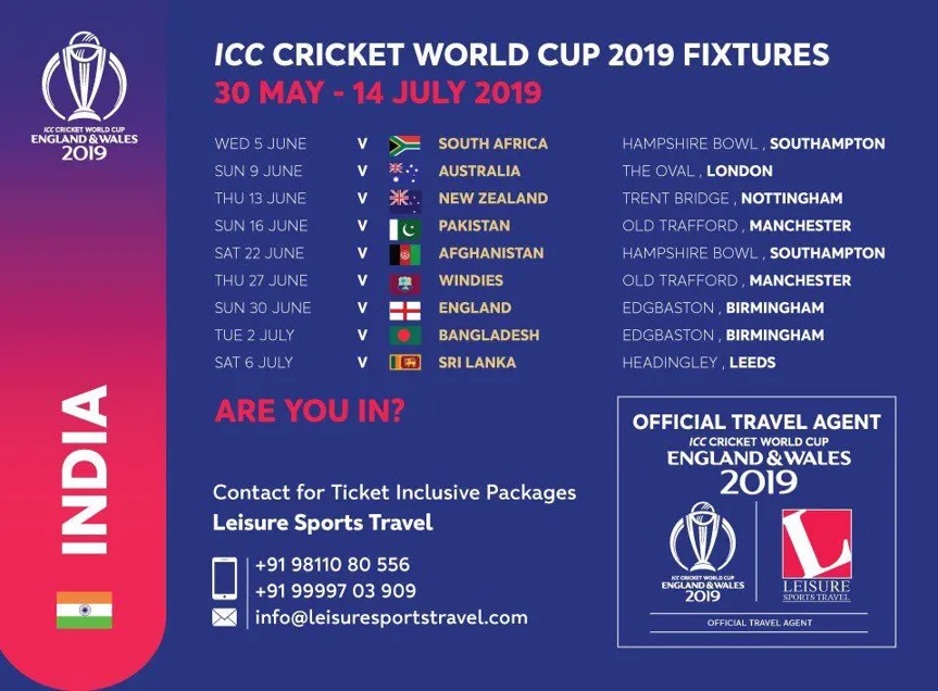 Experience the Cricket World Cup Live with Vegas11!