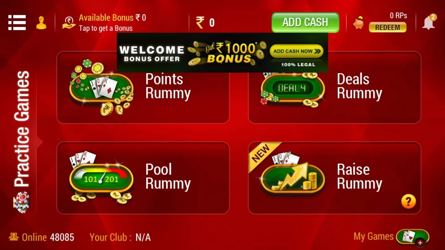 Vegas11: Experience the Thrilling Indian Rummy at RummyTime.com Login